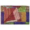 Taj Hotel Kantha Silk Throw 50X70 Vibrant Patchwork Design 100% Cotton India